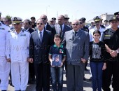 اللواء:مجدي عبدالغفاروزيرالداخليةالمصري يتقدم تشييع جنازةشهيدالواجب الوطني اللواء خالدكمال عثمان