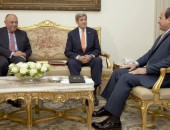 كيري خلال زيارته للقاهرة: الولايات المتحدة تعي أهمية مصر للمنطقة