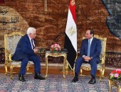 الرئيس المصري الرئيس عبد الفتاح السيسي يستقبل اليوم، الاثنين، الرئيس الفلسطينى محمود عباس (أبو مازن).