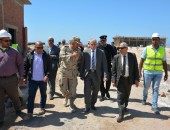 اللواء خالد فودة، محافظ جنوب سيناءيتفقد مناطق الإسكان الجديد ومحطة التحلية   والشاطئ العام بطور سيناء  قام