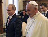 بوتين يلتقي فرنسيس في الفاتيكان