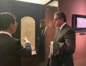 مدير متحف بكين القومي يستقبل وزير الآثارالمصري  الدكتور خالد العناني بالعاصمة الصينية ببكين