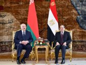 الرئيس المصري عبدالفتاح السيسي يستقبل ألكسندر لوكاشينكو، رئيس جمهورية بيلاروس