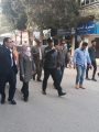 نائب محافظ القاهرةللمنطقةالجنوبيةتتابع بدء تنفيذ خطة تطوير شوارع وميادين حى المعادى ميدانيا