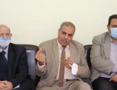 الدكتور محمد المحرصاوي رئيس جامعة الأزهر يشيد بأعمال التجديد في كلية الدراسات الإسلامية والعربية للبنات بالقاهرة.