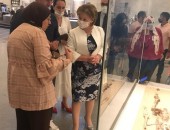 نائبة وزير الثقافة الروسي في ضيافة وزارة السياحة والآثار وزيارة للمتحف القومي للحضارة المصرية بالفسطاط