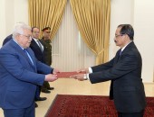 الرئيس عباس يتقبل أوراق اعتماد سفير سريلانكا لدى دولة فلسطين