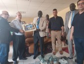 وزارةالزراعةالمصرية: وفد من الوزارة يتابع الحالة الصحية والوبائية والإنتاجية للثروة الحيوانية بدولة جنوب السودان