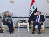 وزير الخارجيَّة العراقي يلتقي ممثلة الأمين العام للأمم المتحدة ورئيسة بعثة الأمم المتحدة في العراق ( يونامي)