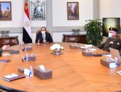 السيد الرئيس عبد الفتاح السيسي يتابع جهود الدولة لتعظيم القيمة المضافة للمعادن الاقتصادية المستخلصة من الرمال السوداء في مصر”.