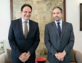 وزير الخارجية الإكوادوري يستقبل السفير المصري السفير أشرف عبد القادر سلامة