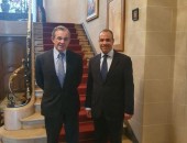 السفير المصري في بروكسل يلتقي بعدد من أعضاء البرلمان الأوروبي والبلجيكي لبحث ملفات التعاون الاقتصادي والسياسي والبرلماني