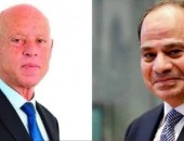 ” السيد الرئيس عبد الفتاح السيسي تلقى مساء اليوم اتصالاً هاتفياً من الرئيس قيس سعيد، رئيس الجمهورية التونسية”.