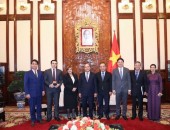 السفيرة المصرية في فيتنام تقدم أوراق اعتمادها إلى رئيس الجمهوري الفيتنامي