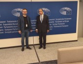 السفير المصري ببروكسل يتناول ملفات الأمن الغذائي وأمن الطاقة وعملية التحديث الجارية في مصر خلال لقاءات مكثفة مع عدد من أعضاء البرلمان الأوروبي