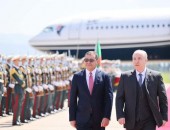 رئيس حكومة الوحدة الوطنية يصل الجمهورية الجزائرية في زيارة رسمية