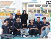 جامعة أسيوط: تكريم فريق طلاب هندسة أسيوط لنجاحه في تصميم غواصة آلية
