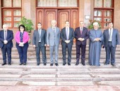 الدكتَورعادل مبارك رئيس جامعة المنوفية يستقبل المحافظ ورئيس جامعة الأزهر لبحث آفاق التعاون المشترك