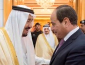 ” السيد الرئيس عبدالفتاح السيسي يتلقى اتصالاً هاتفياً من جلالة  الملك سلمان بن عبدالعزيز آل سعود، ملك المملكة العربية السعودية وخادم الحرمين الشريفين”.