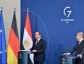 كلمة السيد الرئيس عبد الفتاح السيسى في المؤتمر الصحفي المشترك مع المستشار الألماني