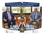 سفير جُمهُوريَّة العراق في القاهرة يلتقي وزير الطيران المدنيّ المصريّ