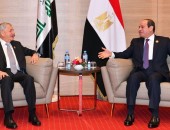 السيد الرئيس عبد الفتاح السيسي يلتقي مع الرئيس عبد اللطيف رشيد، رئيس جمهورية العراق، وذلك على هامش مشاركة سيادته في القمة العربية في الجزائر.