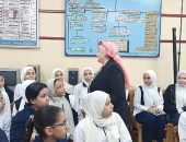 مدير تعليم القليوبية….في زيارة تفقدية  لمدارس إدارة غرب شبرا الخيمة التعليمية