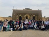 طلاب كلية الإعلام جامعة عين شمس في زيارة لمدينة الإنتاج الإعلامي