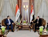 السيد الرئيس عبد الفتاح السيسي يلتقي في الرياض مع السيد محمد شياع السوداني، رئيس وزراء جمهورية العراق.