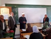 الأستاذالدكتور/ أحمدالشرقاوي يتابعُ امتحاناتِ الشهادتين الابتدائيةو الإعدادية الأزهريــة.