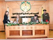 المتحدث العسكرى :: أكاديمية ناصر العسكرية للدراسات العليا توقع بروتوكول تعاون مع جامعة حلوان