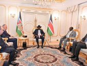 الدكتور سويلم يلتقى بفخامة السيد/ سلفا كير رئيس جمهورية جنوب السودان
