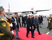 “السيد الرئيس عبد الفتاح السيسي يصل  إلى مدينة ييريفان عاصمة أرمينيا،