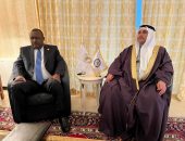رئيس البرلمان العربي ورئيس برلمان أفريقيا يبحثان مجالات التعاون والتنسيق في المحافل الدولية لمواجهة التحديات المشتركة
