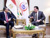 وزير الصحة يستقبل سفير دولة الهند لدى مصر لبحث التعاون بالقطاع الصحي