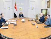 السيد الرئيس عبد الفتاح السيسي يجتمع مع الدكتور مصطفى مدبولي رئيس مجلس الوزراء