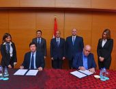 تحت رعاية وزارة الطيران المدنى توقيع مذكرة تفاهم  بين شركة ميناء القاهرة الجوى وشركة شانجى الدولية للمطارات.