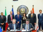وزراء التعاون الدولي والتموين والزراعة يشهدون توقيع اتفاقية بين الاتحاد الأوروبي والوكالة الإيطالية للتعاون التنموي