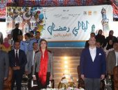 وزيرة الثقافة ومحافظ بني سويف يشهدان الليلة السابعة من “ليالي رمضان” بالممشى السياحي بالمحافظة