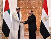 السيد الرئيس عبد الفتاح السيسي،يستقبل ، الشيخ محمد بن زايد آل نهيان رئيس دولة الإمارات العربية المتحدة،بقصر الاتحادية