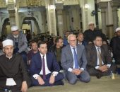 محافظ بورسعيد  يشهد احتفال الأوقاف بليلة القدر بمسجد الرحمه