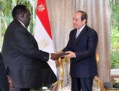 Today, President Abdel Fattah El-Sisi met with South Sudan’s Presidential Advisor on Security Affairs Hon. Tut Gatluak, in the presence of Director of the Egyptian General Intelligence Service, Major General Abbas Kamel.