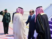 وصول السيد الرئيس عبد الفتاح السيسي إلى مدينة جدة بالمملكة العربية السعودية للمشاركة في الدورة32للقمة العربية