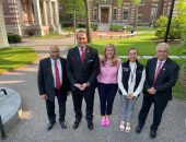 رئيس هيئة الرعاية الصحية يشهد حفل تخريج الدفعة الثالثة للطلاب المصريين الحاصلين على ماجسيتر إدارة الخدمات الصحية والإكلينيكية بجامعة هارفارد الأمريكية