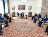 السيد الرئيس عبد الفتاح السيسي يستقبل  السيد عمار الحكيم، رئيس تيار الحكمة العراقي