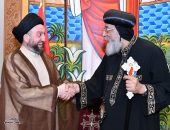 قداسة البابا يستقبل رئيس تيار الحكمة العراقي