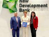 د. رانيا المشاط وزيرة التعاون الدولي تلتقي السيدة ديلما روسيف رئيس بنك التنمية الجديد خلال الاجتماعات السنوية بالصين