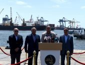 في تصريحات صحفية بميناء الإسكندرية: رئيس الوزراء: الدولة المصرية لا تستهدف إنشاء بنية أساسية فقط في الموانئ لكنها تريد أيضًا ضمان استدامتها وكفاءتها وصيانتها على أعلى مستوى طبقًا للمواصفات العالمية