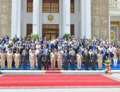 القوات المسلحة تحتفل بتخرج دورة تأهيل الأعضاء المدنيين الدفعة (22) رقابة إدارية المنعقدة بالأكاديمية العسكرية المصرية العليا …