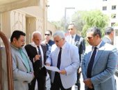 وزير التعليم العالي يتفقد أعمال مكتب التنسيق الرئيسي بجامعة عين شمس